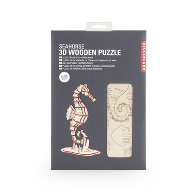 Seahorse 3D Wooden Puzzle