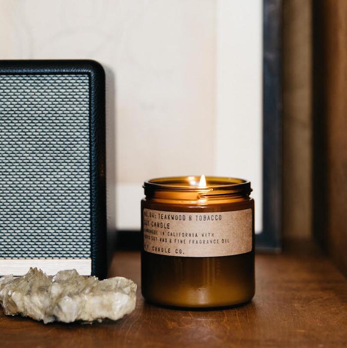 P.F. Candle Teakwood & Tobacco