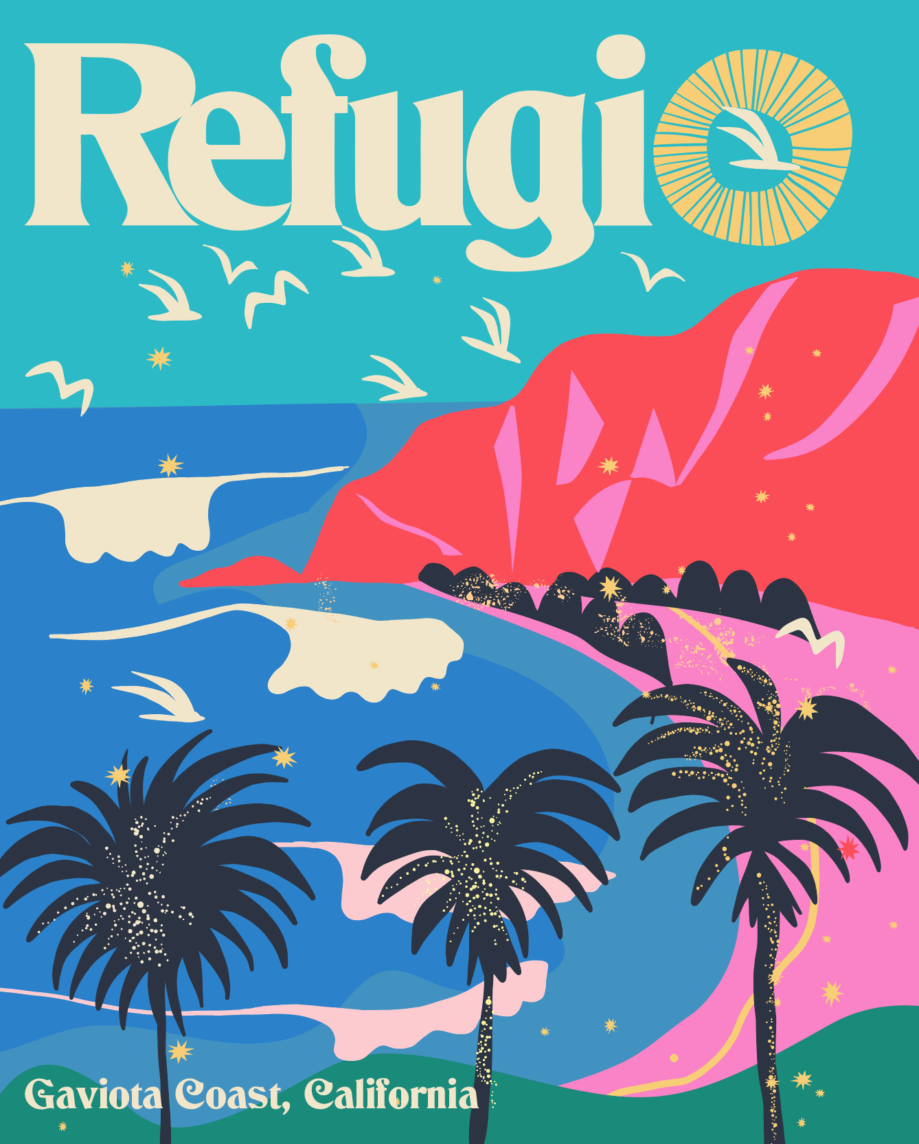 Refugio Art Print