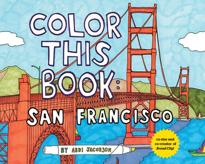 Color This Book: San Francisco