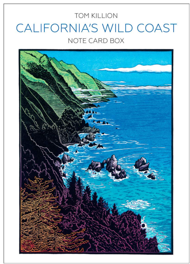 California's Wild Coast Note Card Box by Tom Killion