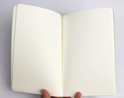 Smiley Dot Grid Notebook