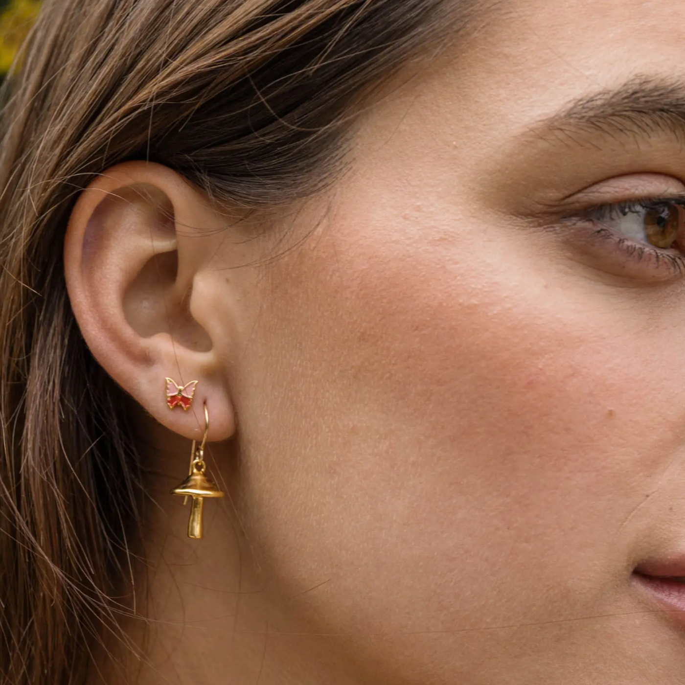 Mushroom Earrings