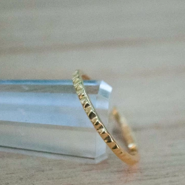 Thin Gold Stackable Rings