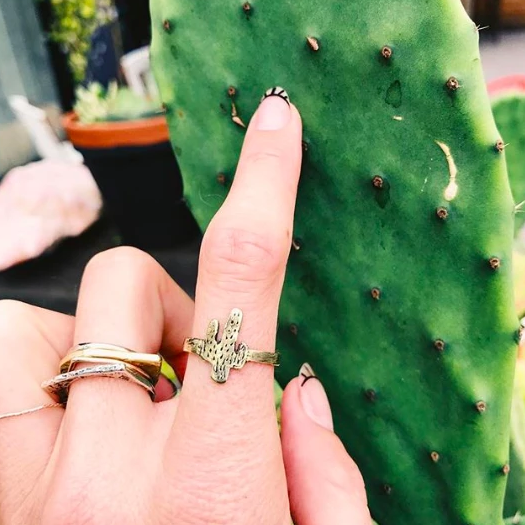 Itty Cactus Ring