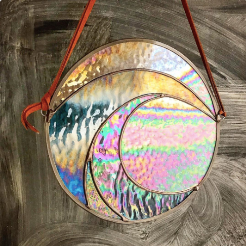 Big Wave Stained Glass