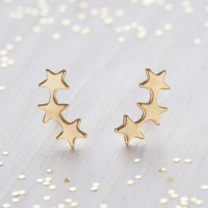 Star Cluster Studs - Gold