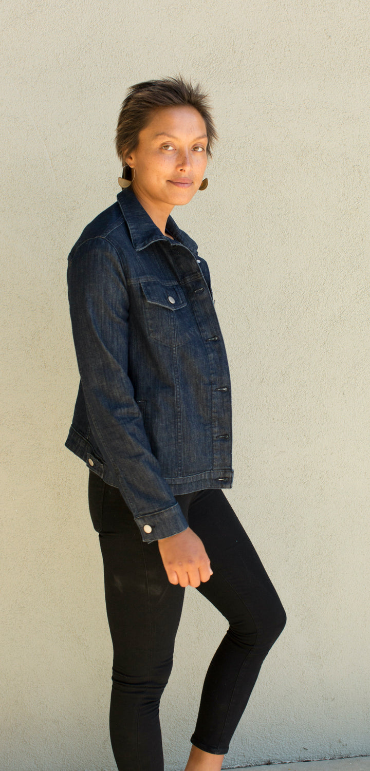 Silver Lining Women's Denim Jacket – Traveler Surf Club