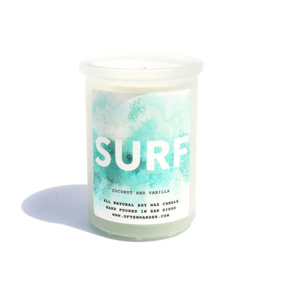Surf Coconut and Vanilla Candle