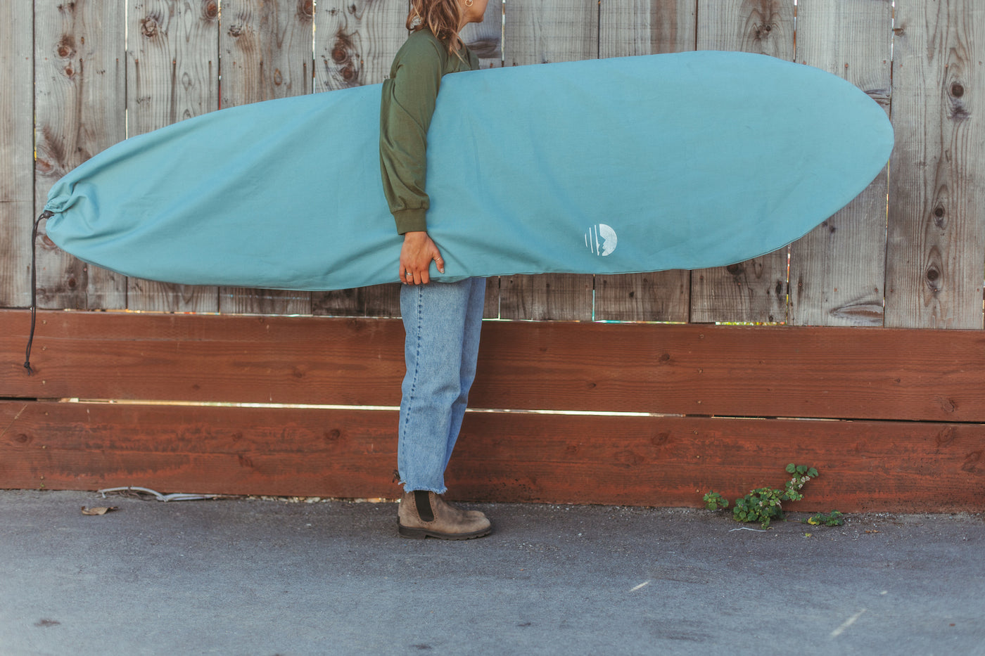 Faro x Traveler Surf Club Board Bag - Seaglass