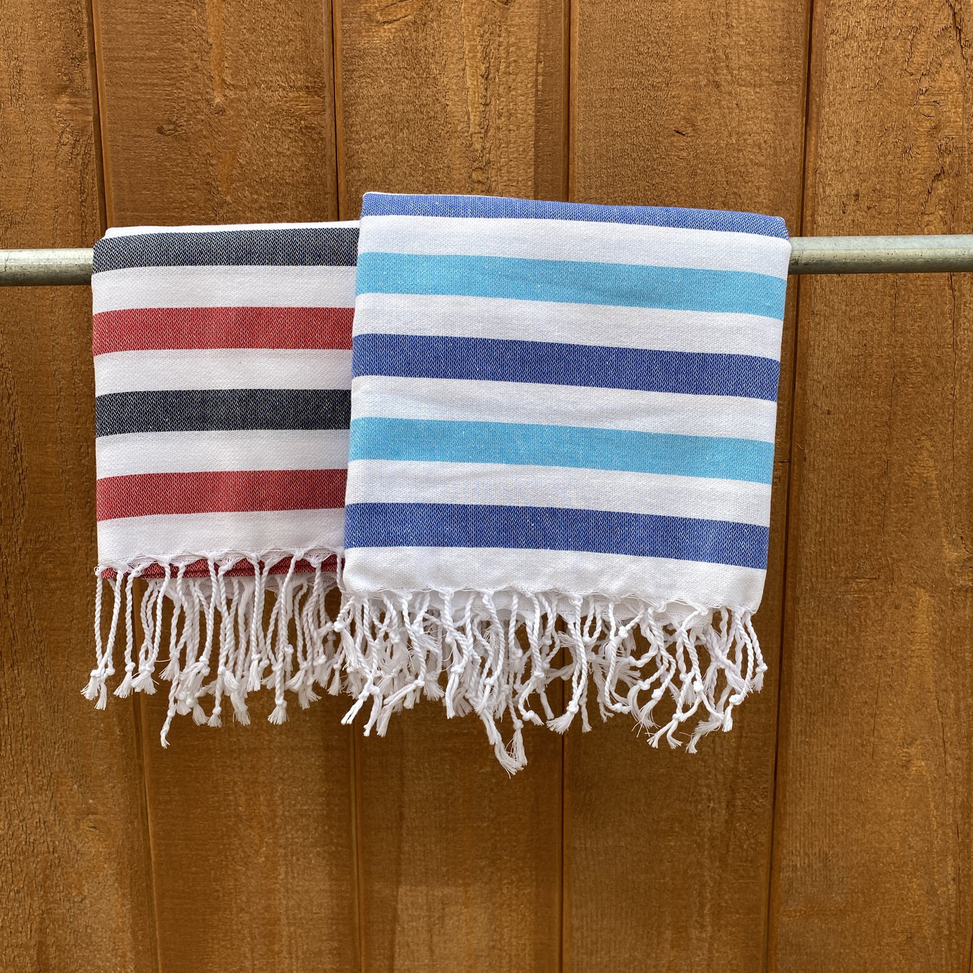 Tri Color Cotton Turkish Towel