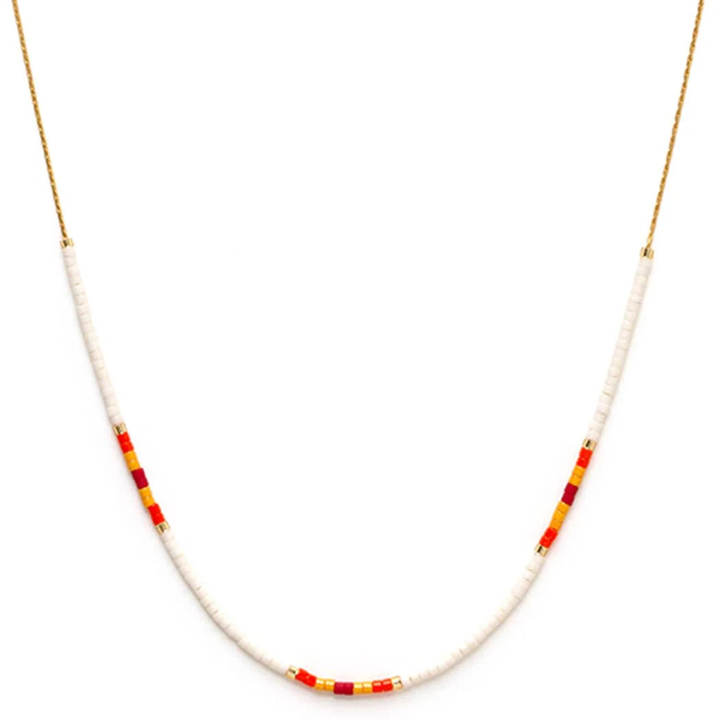 Japanese Seed Bead Necklace – Traveler Surf Club