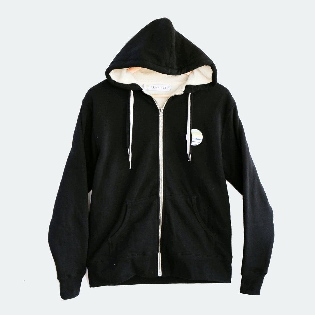 【美品】SEA VELOR ZIP HOODIE sherpahoodie_black_flat_1080x.